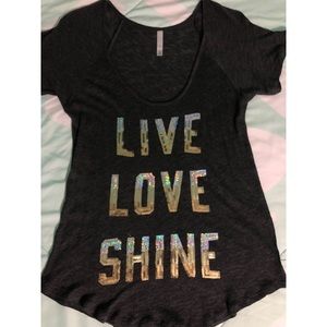 Cute sequin tee!